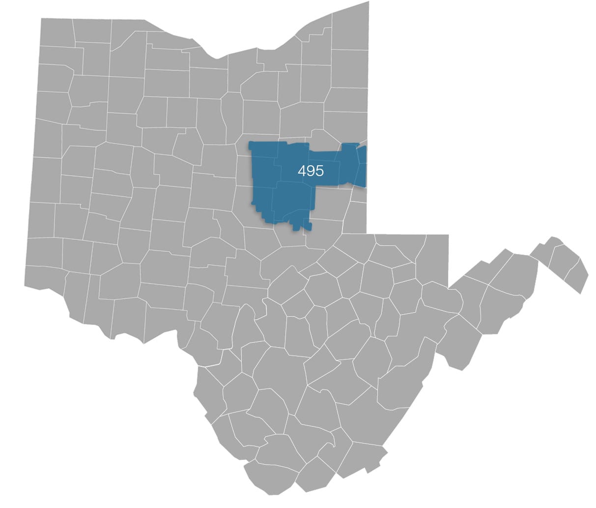 West Virginia & Ohio counties
